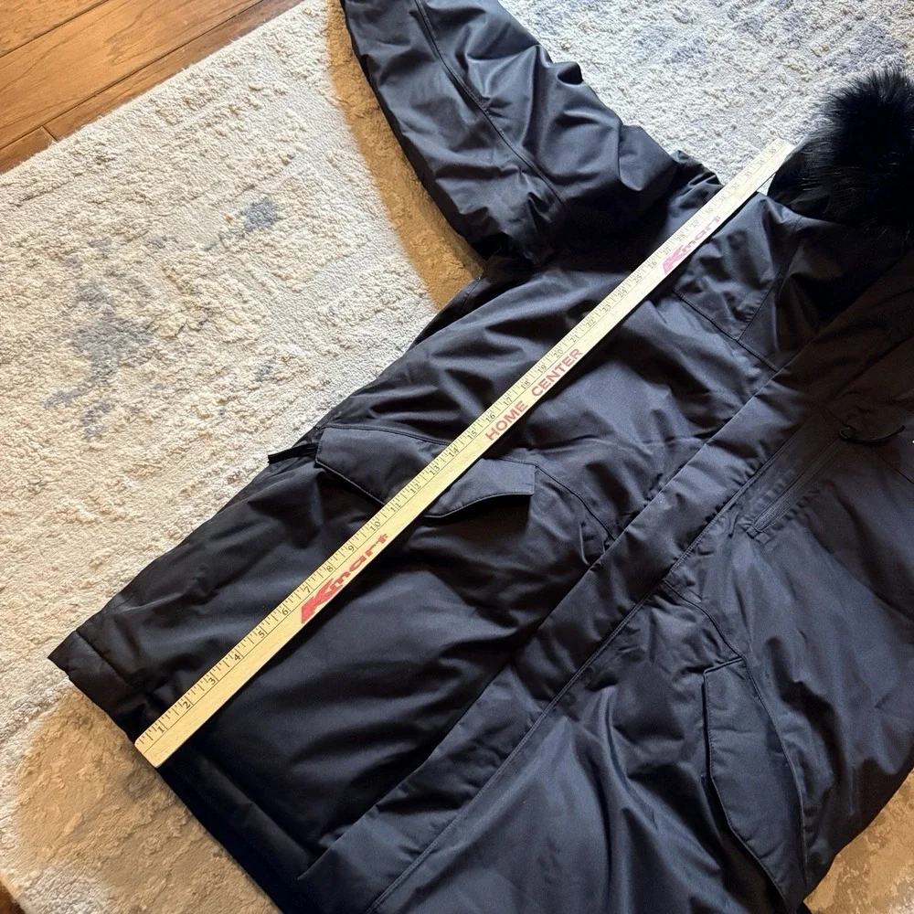 The North Face Mens Bedford Down Parka Coat Black Mens Large NWT MSRP $400 TNF